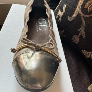 AGL Ballet Flats with Bow fits like 6.5